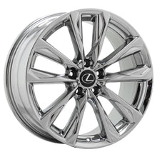 Load image into Gallery viewer, 19&quot; Lexus IS350 PVD Chrome wheel rim OEM (Front) 74395
