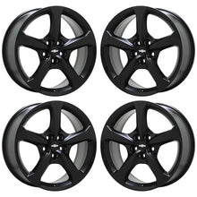 Load image into Gallery viewer, 20&quot; Chevrolet Camaro Satin Black Wheels Rims Factory OEM Set 5578 5583
