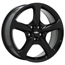 Load image into Gallery viewer, 20x8 20x9 Chevrolet Camaro Gloss Black Wheels Rims Factory OEM Set 5578 5583
