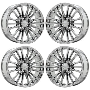 22" Cadillac Escalade V PVD Chrome wheels rims Factory OEM 4883 EXCHANGE