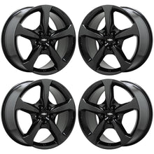 Load image into Gallery viewer, 20&quot; Chevrolet Camaro PVD Black Chrome Wheels Rims Factory Set 5578 5583 EXCHANGE
