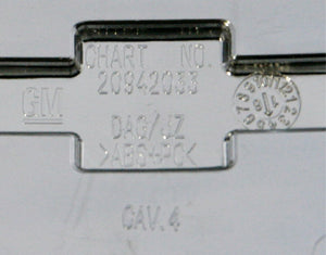 3 1/4" Chevrolet Silverado 1500 Tahoe Suburban Chrome Center Cap 20941996 x1