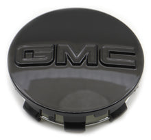 Load image into Gallery viewer, 3 1/4&quot; GMC Sierra 1500, Yukon Black Center Cap #23357064 set
