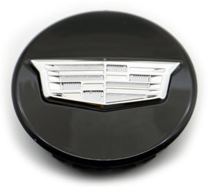 2 5/8" Cadillac ATS, CT4, CT5, CTS, XT5, XT6 Black Center Cap #23212548 x1