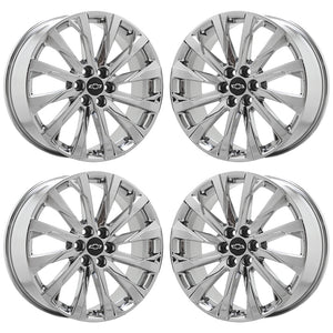 20" Chevrolet Traverse Blazer PVD Chrome wheels rims OEM set 4 14057