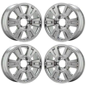 20" Toyota Sequoia Tundra PVD Chrome wheels rims Factory OEM set 75159 EXCHANGE