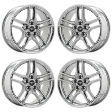 Load image into Gallery viewer, EXCHANGE 18&quot; Ford Mustang PVD Chrome wheels rims Factory OEM set 10157
