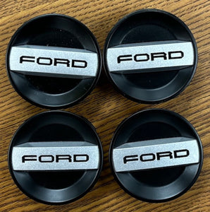 2 1/2" Ford F-150 Raptor Black Center Cap #HL3Z1130A set