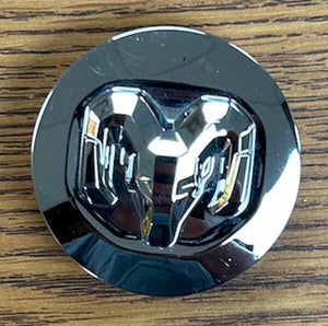 2 1/2" Dodge Ram 1500 Chrome Center Cap #6KF18SZ0AA single