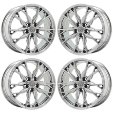 Load image into Gallery viewer, EXCHANGE 19&quot; 20&quot; Corvette C8 PVD Chrome wheels rims Factory OEM set 8057 8058
