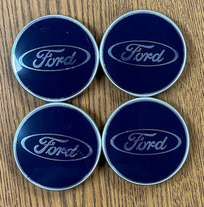 2 3/4" Ford Taurus Blue Center Cap #97BZ1130C set