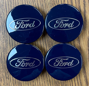 2 1/2" Ford Explorer, F-150 Blue Center Cap #FL3Z1130H set