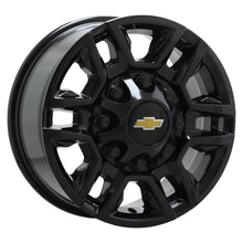 Load image into Gallery viewer, 17&quot; GMC Sierra Silverado 2500 3500 SRW Black wheels rims Factory 5948
