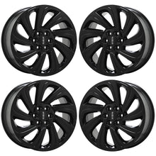 Load image into Gallery viewer, 22&quot; Lincoln Navigator Gloss Black Wheels Factory OEM set 10497 EXCHANGE
