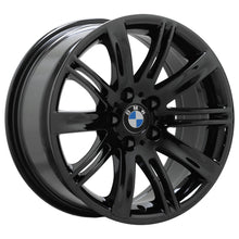 Load image into Gallery viewer, 18&quot; BMW 645i, 650i Black Chrome Factory OEM wheels rims set 59488 59490 EXCHANGE
