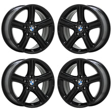 Load image into Gallery viewer, 17&quot; BMW 320 328 330 335 340 428 430 Black wheels rims OEM set 71535
