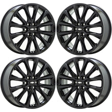 Load image into Gallery viewer, 20&quot; Cadillac XT5 XT6 SRX Gloss Black wheels rims Factory OEM set 5852 4155
