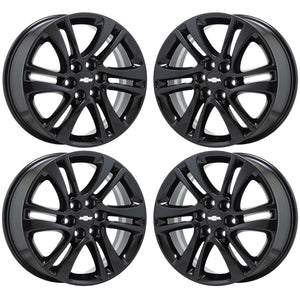 18" Chevrolet Traverse Blazer Black wheels rims Factory OEM set 5850