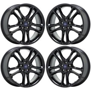 19" Ford Fusion Black wheels rims Factory OEM set 3962