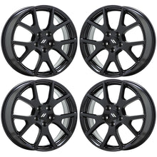 Load image into Gallery viewer, 19&quot; Dodge Journey Grand Caravan Black wheels rims OEM set 2422 EXCHANGE
