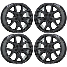 Load image into Gallery viewer, 17&quot; Jeep Cherokee Gloss Black wheels rims Factory OEM set 9130 EXCHANGE
