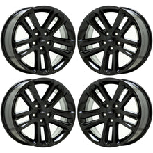 Load image into Gallery viewer, 18&quot; 2011-2019 Ford Explorer Gloss Black Wheels Rims Factory OEM Set 3859
