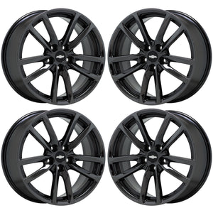 EXCHANGE 19" Chevrolet SS PVD Black Chrome wheels rims Factory OEM set 5621 5622