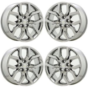 19" Chevrolet Impala PVD Chrome wheels rims Factory OEM set 5613