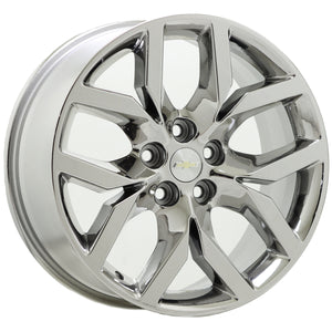 19" Chevrolet Impala Bright Chrome wheels rims Factory OEM set 5613 EXCHANGE