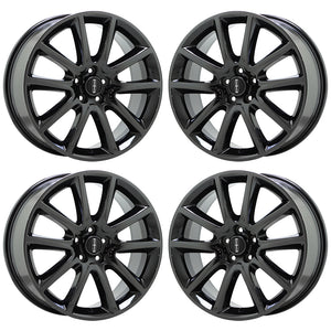 19" Lincoln MKZ PVD Black Chrome wheels rims Factory OEM set 3953 EXCHANGE