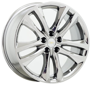 19" Chevrolet Malibu PVD Chrome wheels rims Factory OEM set 5857 5895 EXCHANGE