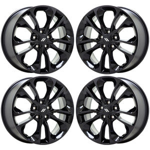 20" Dodge Durango RT Gloss Black wheels rims Factory OEM set 2659