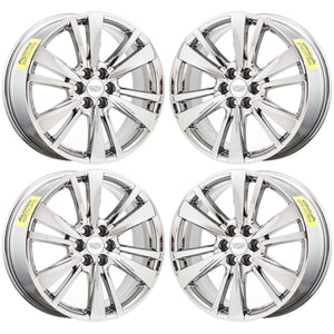 20" Cadillac XT5 XT6 PVD Chrome wheels rims Factory OEM set 4847