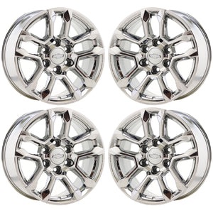 18" Chevrolet Silverado 1500 PVD Chrome wheels rims Factory OEM 14091 EXCHANGE