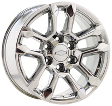 Load image into Gallery viewer, 18&quot; Chevrolet Silverado 1500 PVD Chrome wheels rims Factory OEM 14091 EXCHANGE
