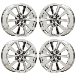 19" Cadillac XTS CT6 PVD Chrome wheels rims Factory OEM set 4696 4773