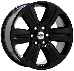 20" Ford F150 Truck Gloss Black wheel rim Factory OEM single 10171 EXCHANGE