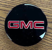 Load image into Gallery viewer, 3 1/4&quot; GMC Sierra 1500, Yukon, Canyon Black Center Cap #84335832 set
