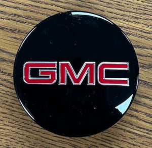 3 1/4" GMC Sierra 1500, Yukon, Canyon Black Center Cap #84335832 single