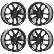 Load image into Gallery viewer, 20&quot; Dodge Durango Hellcat SRT Satin Black wheels rims Factory OEM set 2733
