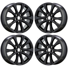 Load image into Gallery viewer, 18&quot; Toyota RAV4 Gloss Black wheels rims Factory OEM set 75200 EXCHANGE
