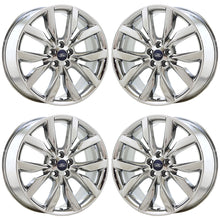 Load image into Gallery viewer, 19&quot; Ford Escape PVD Chrome wheels rims Factory OEM 2017-2019 set 10112 EXCHANGE
