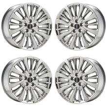 Load image into Gallery viewer, 18&quot; Lincoln Nautilus PVD Chrome wheels rims Factory OEM set 10215 EXCHANGE
