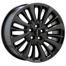 Load image into Gallery viewer, 18&quot; Lincoln Nautilus PVD Black Chrome wheels rims Factory OEM set 10215
