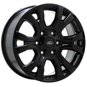 18" Ford Ranger Truck Gloss Black wheels rims Factory OEM set 10232