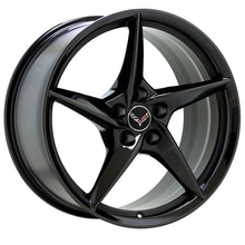 Load image into Gallery viewer, 20&quot; 21&quot; Corvette C8 Z06 E-Ray Black Chrome wheels rims Factory OEM Set EXCHANGE
