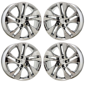 EXCHANGE 18" Buick Regal PVD Chrome wheels rims Factory OEM set 4811