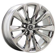 Load image into Gallery viewer, 20&quot; Lexus LS500 LS500h PVD Chrome wheel rim Factory OEM single 74368 EXCHANGE
