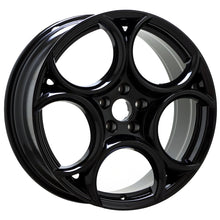 Load image into Gallery viewer, 19&quot; Alfa Romeo Giulia Black wheels rims Factory OEM set 58166 EXCHANGE
