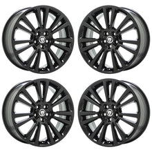 Load image into Gallery viewer, 19&quot; Jaguar XF Gloss Black Wheels Rims 2009-2021 Factory OEM set 59949 EXCHANGE
